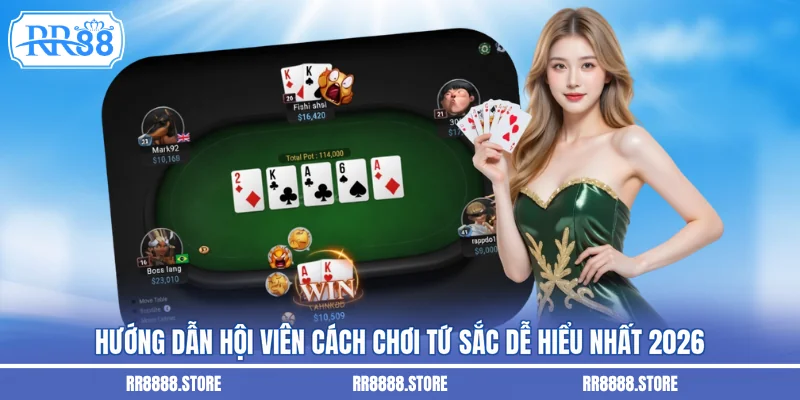 Hướng dẫn hội viên cách chơi tứ sắc dễ hiểu nhất 2026